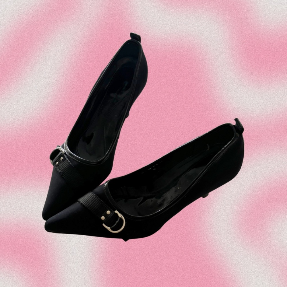 Vintage Roberto Vianni Heels with Buckle Strap – Size 38 | Made in Brazil